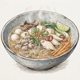 Glass Noodle Soup