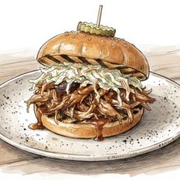 BBQ Smoked Chicken Sandwich