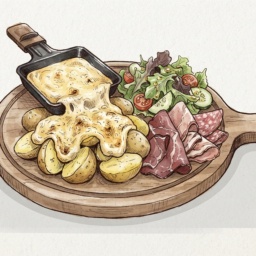 Raclette Board for 1 person