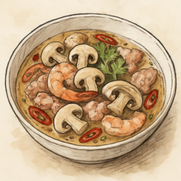 Spicy and Sour Mushroom White