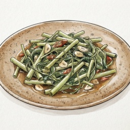 Stir-Fried Morning Glory