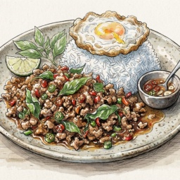 ผัดกะเพรา