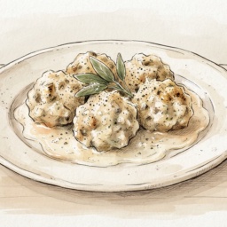 Canederli alla Fontina