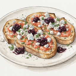 Tomato Rubbed Bread