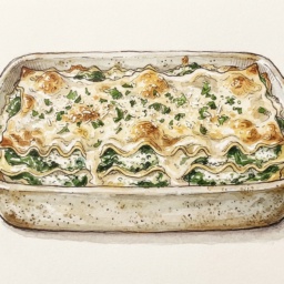 Baked Spinach and Cheese