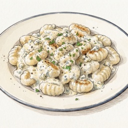 Gnocchi al Gorgonzola