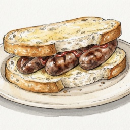 Sausage Buttie