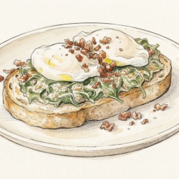 Popeye’s Poached Eggs