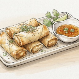 ปอเปี๊ยะผัก
