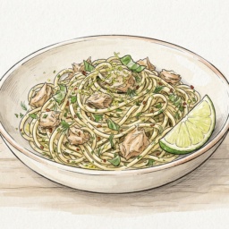 Spaghetti al Tonno e Lime