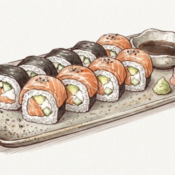 Fresh Salmon Roll