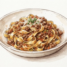 Tagliatelle alla Bolognese