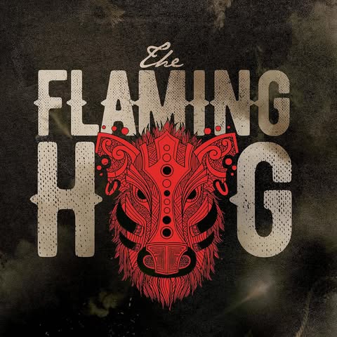 Flaming Hog BBQ logo