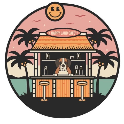 Happy Land Cafe & Restaurant logo